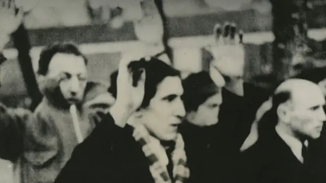 Amsterdam Jews were arrested and deported in a February 1941 raid