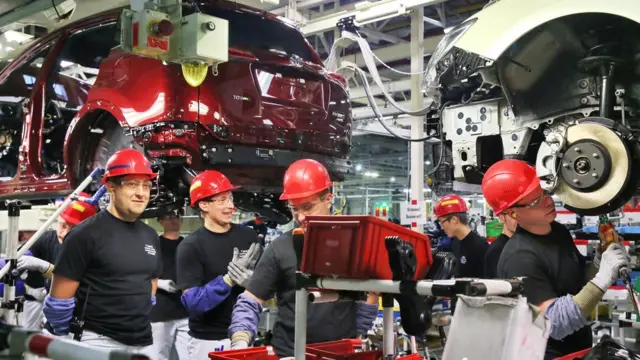 Сборка автомобилей Toyota в Санкт-Петербурге