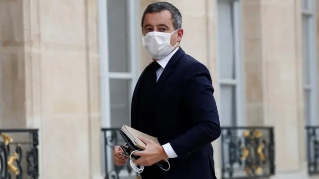 Fransa İçişleri Bakanı Gerald Darmanin