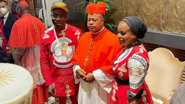 Gọvanọ Soludo na nwunye ya sonyere n'emume idu iyi orụ a.