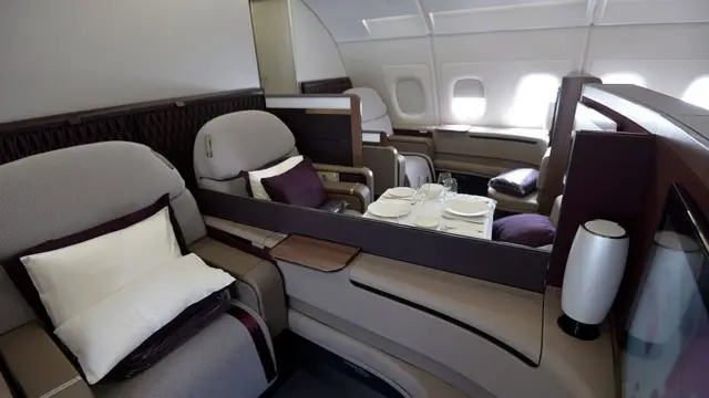 Clase ejecutiva de avion