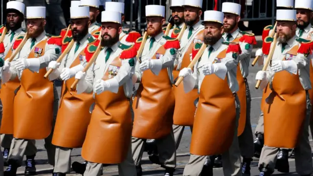 Отряд "пионеров" Иностранного легиона