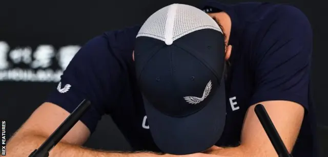 Andy Murray was in tears as he spoke to journalists on Thursday