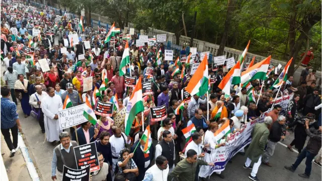انڈیا میں احتجاج