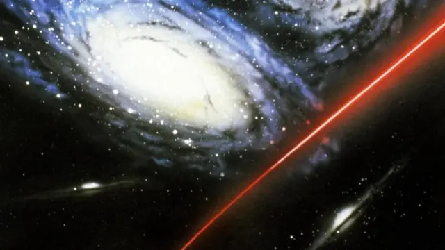 Dibujo de un artista de una ráfaga