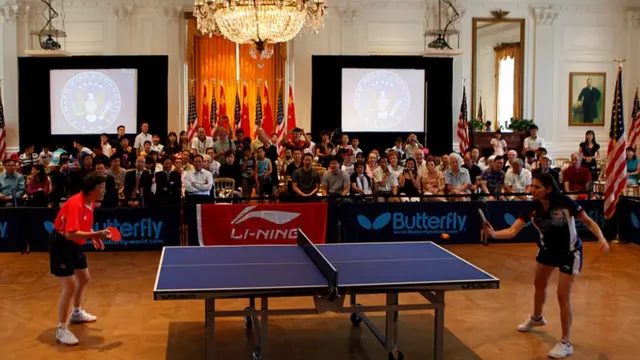 পং তৈরি করা হয়েছিল টেবিল টেনিস খেলার ওপর ভিত্তি করে