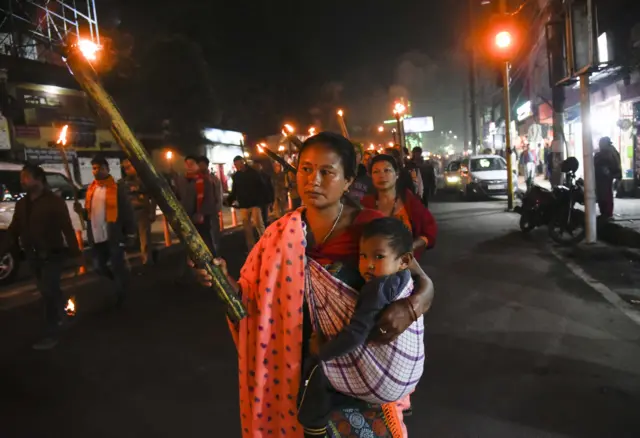 आसाममध्ये विरोध आंदोलन