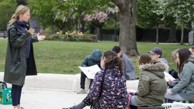 Estudantes na Dinamarca