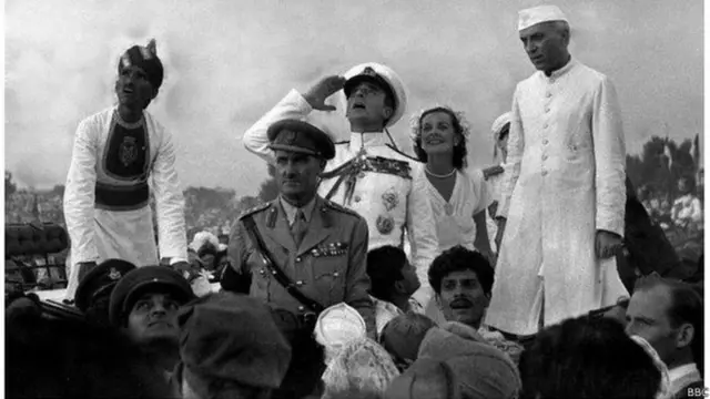 नेहरू, माउंटबेटन