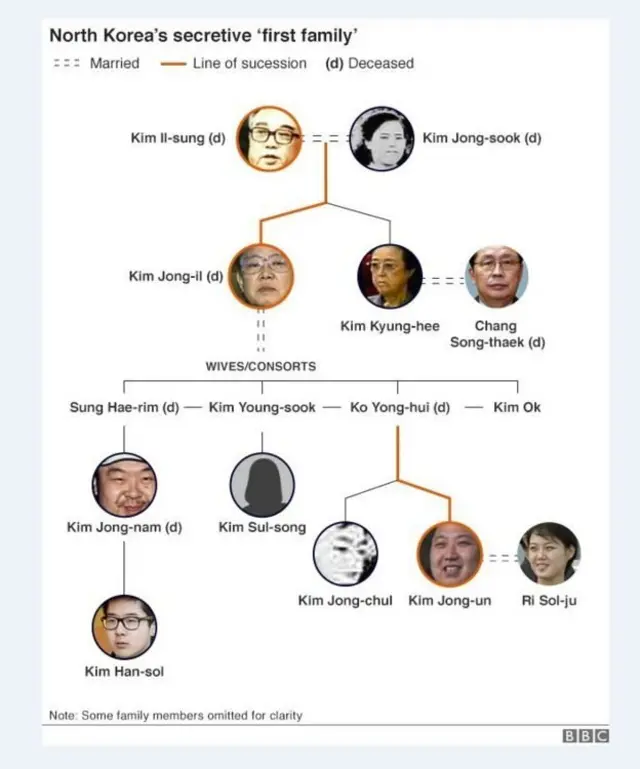 Kim Jong-nam, Korea Utara, Kim Jong-un
