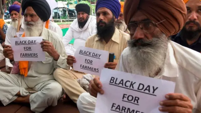 ਕਿਸਾਨਾਂ ਦਾ ਪ੍ਰਦਰਸ਼ਨ