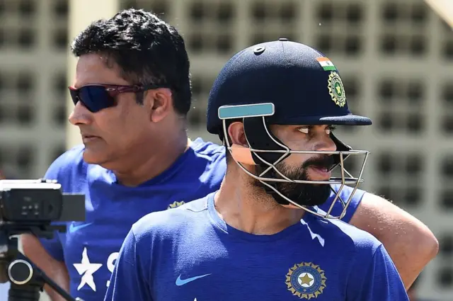 అనిల్ కుంబ్లే, విరాట్ కోహ్లీ