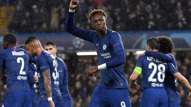 Tammy Abraham da sauran 'yan Chelsea