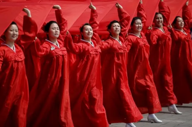 Lễ mừng sinh nhật cố lãnh tụ Kim Nhật Thành ở Bắc Hàn