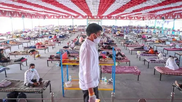 आमदार निलेश लंके, कोरोना, महाराष्ट्र