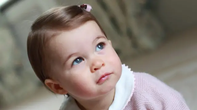 シャーロット英王女、1歳に 写真公表 - BBCニュース