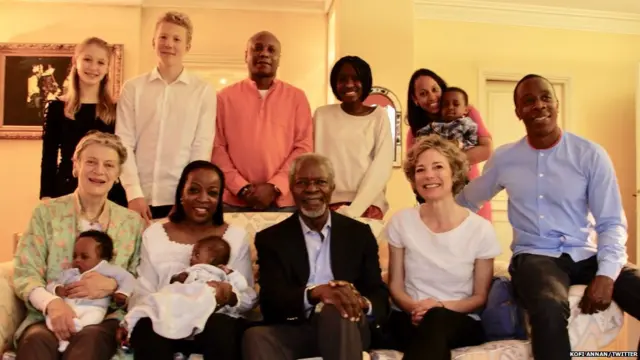 Kofi Annan Family