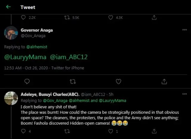 Aworan oju opo Twitter kan