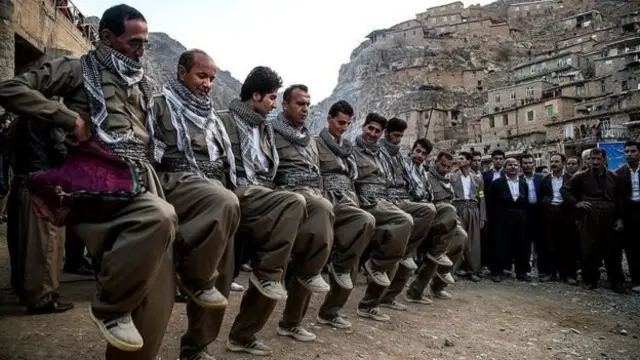 جشن آغاز سال نو در روستای پلنگان