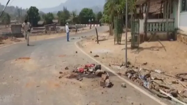 હિંસાની તસવીર