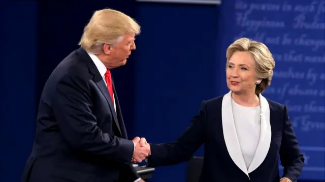 Donald Trump y Hillary Clinton.