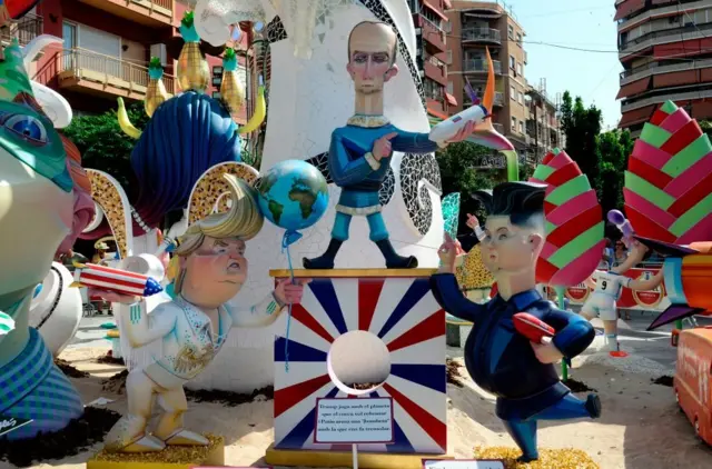 трамп, путін, кім чен ин