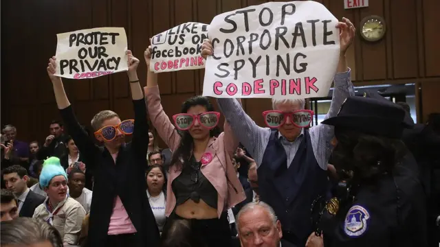 protest against facebook