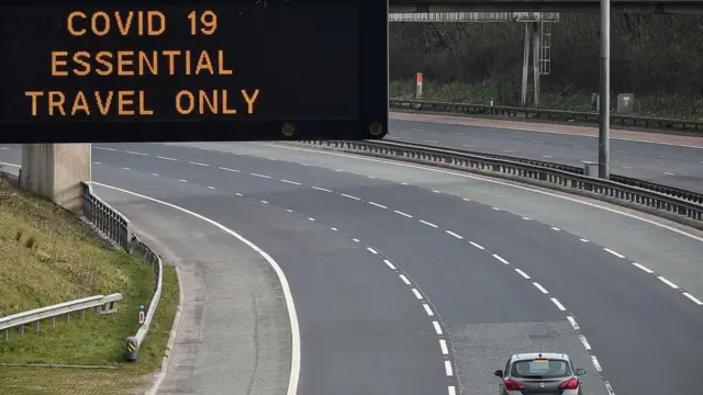 Автострада в Британии