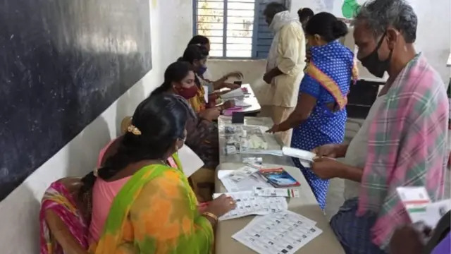 ఆంధ్ర ప్రదేశ్లో జిల్లా పరిషత్ ఎన్నికల ఓటింగ్