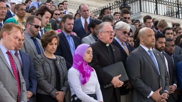 Musulmana en el Capitolio