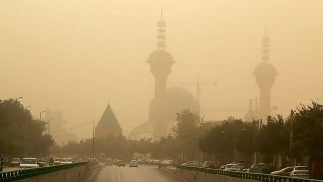 آلودگی هوا در شهر اصفهان