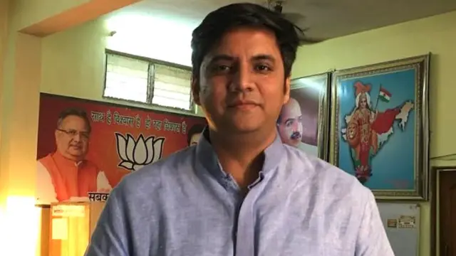 राजनांदगांव से 16वीं लोकसभा में सांसद और पूर्व मुख्यमंत्री रमन सिंह के बेटे अभिषेक सिंह