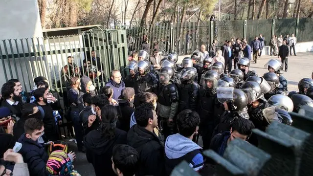 biểu tình, Iran
