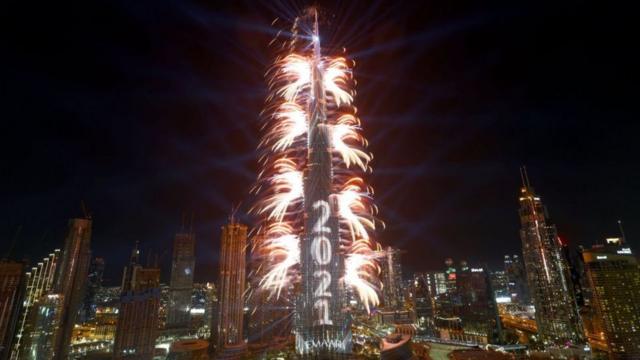 迪拜是許多人慶祝新年的旅遊熱點（Credit: Reuters）