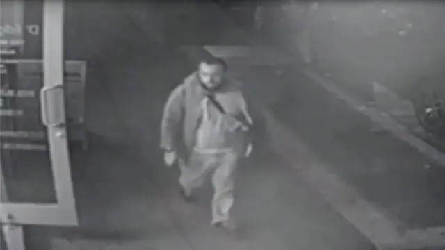 Передвижения Рахами попали на камеры видеонаблюдения