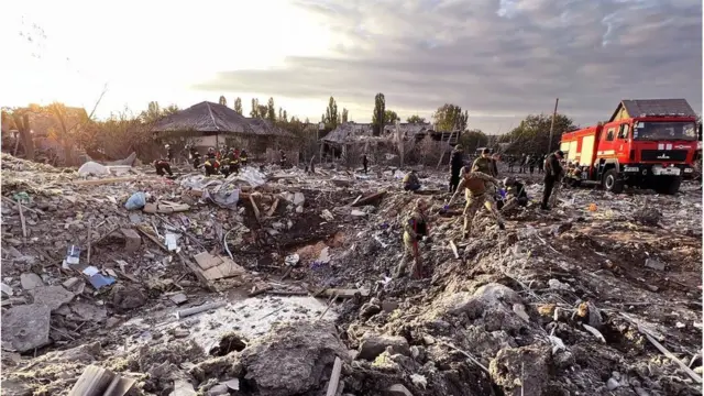 удар по Запоріжжю