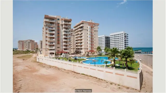 La Manga del Mar Menor, Spanyol.