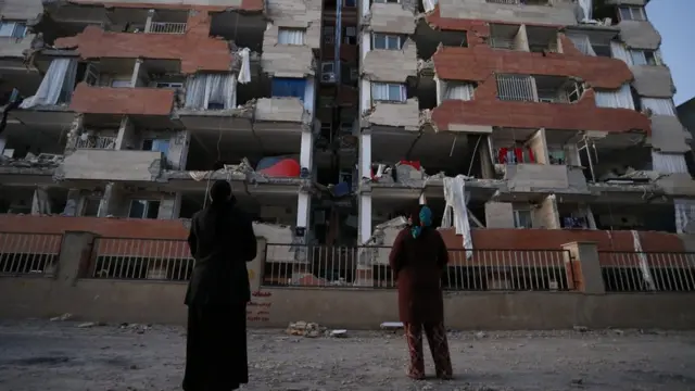 عراق ایران زلزلہ