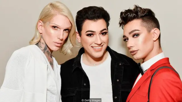 Jeffree Starr, Manny Gutierrez e James Charles