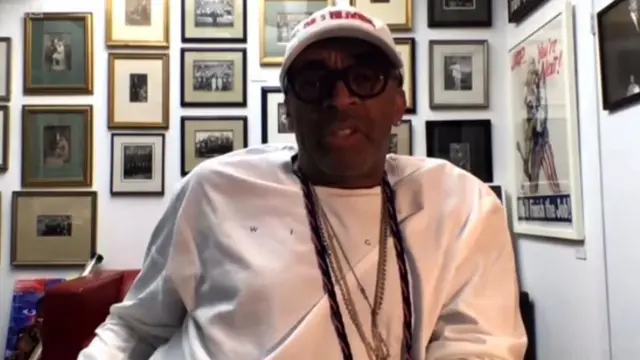 Spike Lee, lors d'une interview avec Will Compertz de BBC, sur la mort de George Floyd.
