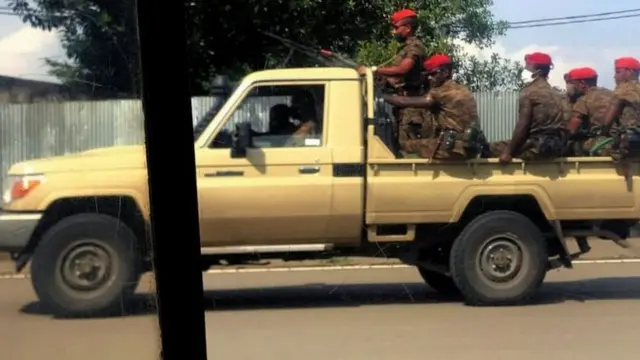 نشرت السلطات أفراد من الجيش في العاصمة
