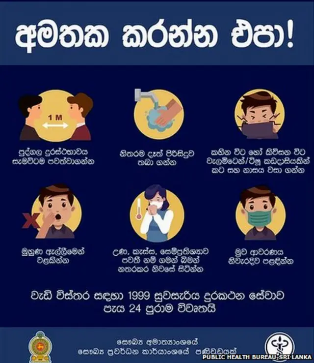 සෞඛ්‍ය මාර්ගෝපදේශ