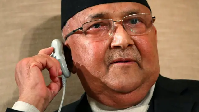 प्रधानमंत्री केपी शर्मा ओली