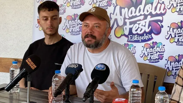 Anadolu Fest organizasyonu yetkilileri açıklama yapıyor