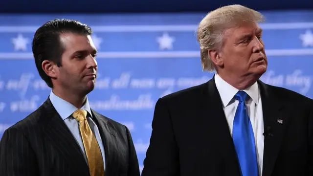 Donald Trump ve oğlu