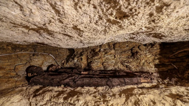 دا مومیا شوي کابو درې زره کاله عمر لري، چې د قاهرې سوېل کې د مصر المنیا ولایت په الغریفه سیمه کې کشف شوي.