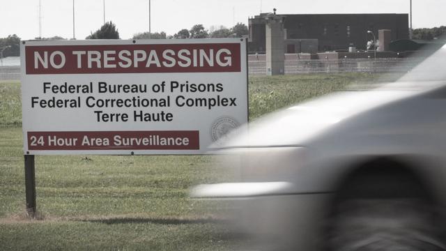La prisión de Terre Haute en Indiana.