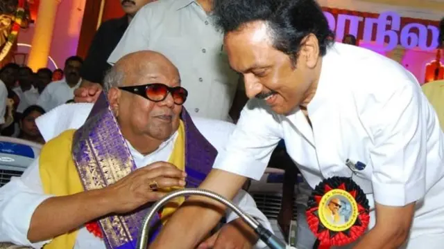 கருணாநிதி மற்றும் ஸ்டாலின்