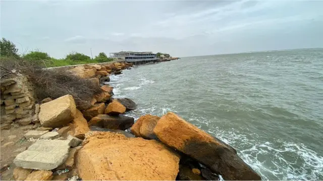 પાકિસ્તાનના કરાચીનો દરિયો