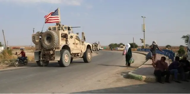 Suriye'den çekilen Amerikan askerleri